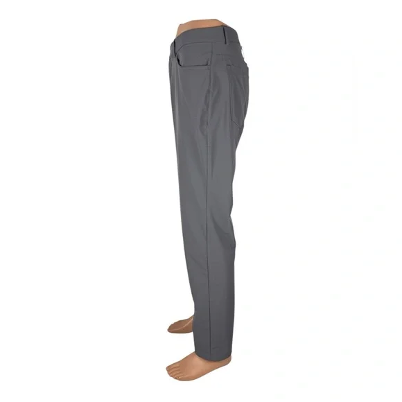Kjus Mens 35 X 32 Pants Gray Regular Tailored Fit Stretch Golf Casual EUC